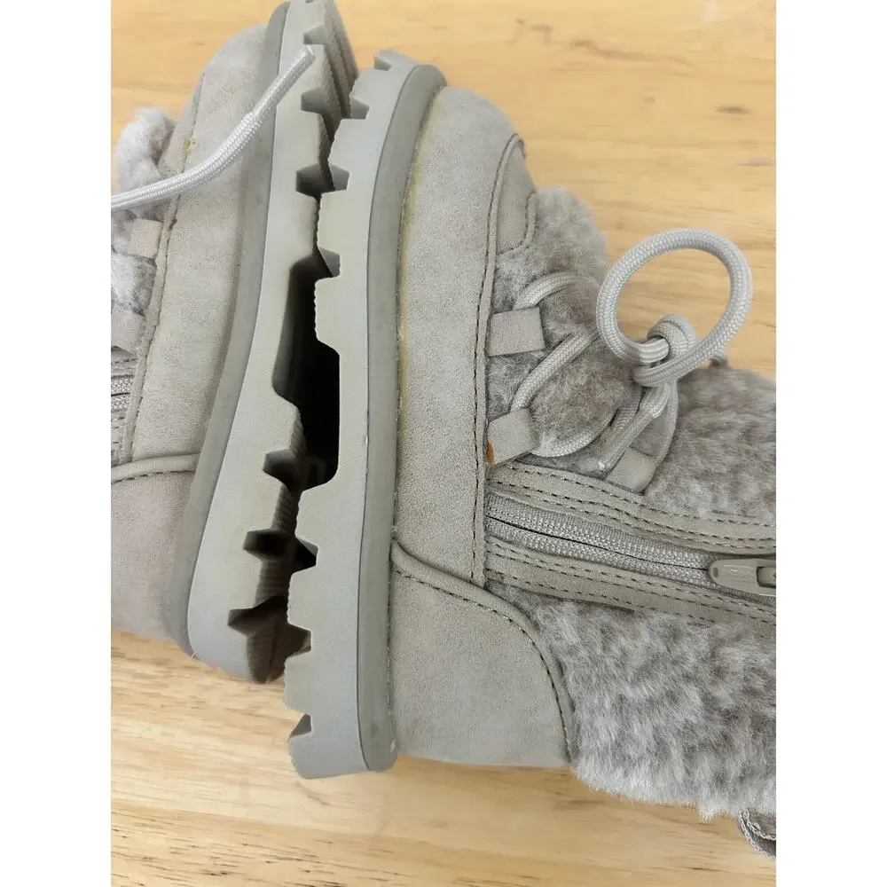 Zara Baby Faux Fur Boots - Size 21 US 5.5 Tan